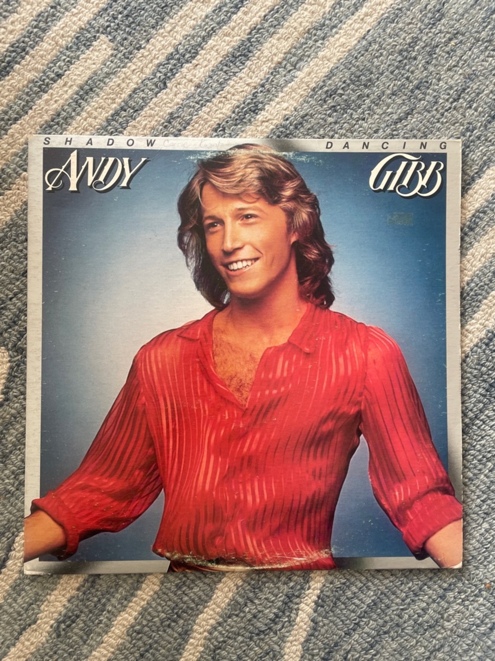 3/$25 Andy Gibb 'Shadow Dancing'  Vintage Vinyl Album 1978